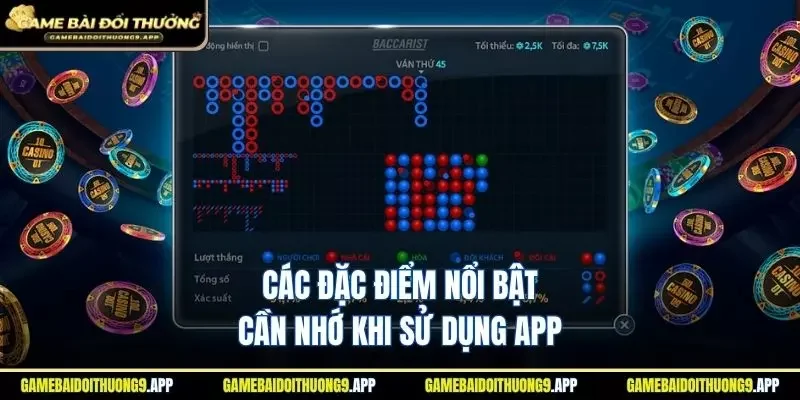 Các đặc điểm nổi bật khi tham gia app cần nhớ