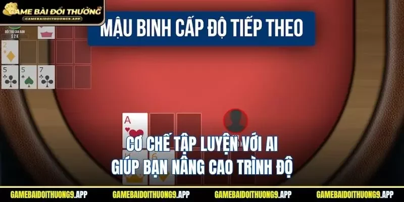 Game trang bị cơ chế tập luyện với AI