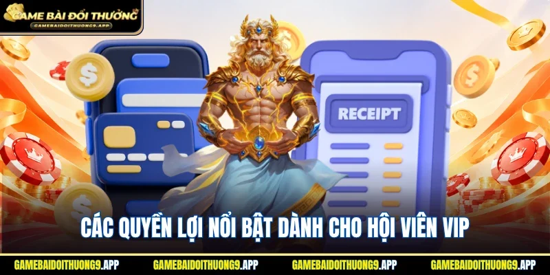 Tổng hợp quyền lợi nổi bật dành cho hội viên VIP