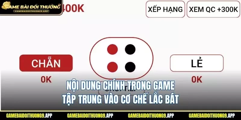 Xóc Đĩa 2026 tập trung vào cơ chế lắc xí ngầu